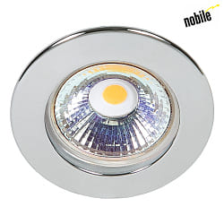 Recessed spot DOWNLIGHT C 3860,  5.5cm, GZ4, fixed optics, chrome