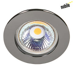 Recessed spot DOWNLIGHT C 3860,  5.5cm, GZ4, fixed optics, black chrome