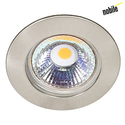 Recessed spot DOWNLIGHT C 3860,  5.5cm, GZ4, fixed optics, brushed nickel