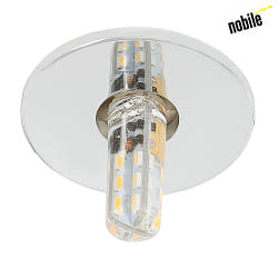 Apparecchio da incasso a soffitto C 392 G4 IP20, Cromo dimmerabile