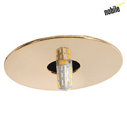 Recessed luminaire for starry sky C 410,  7.1cm, GY6.35, 24 carat gold-plated