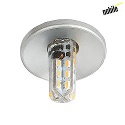 Recessed luminaire for starry sky C 411,  3cm, G4, matt chrome