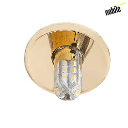 Recessed luminaire for starry sky C 411,  3cm, G4, 24 carat gold-plated