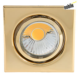 Downlight D 3830 Q girevole GX5,3 IP20, Oro dimmerabile