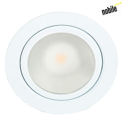 LED Furniture recessed luminaire DOWNLIGHT N 5020,  6.6cm, COB, 3.3W, 3000K, white