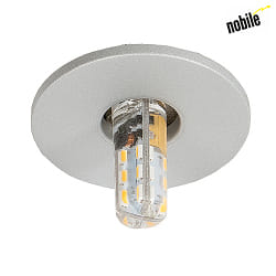 Recessed luminaire for starry sky N 392,  4cm, G4, matt chrome