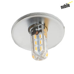 Recessed luminaire for starry sky N 411,  3cm, G4, matt chrome