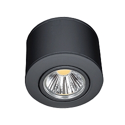LED Aufbau Downlight A 5068, rund, 38, 9,5W, 4000K, IP40, dimmbar, schwarz matt