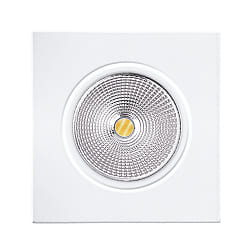 recessed downlight ECO FLAT 5068Q DIM / 38 round, CCT Switch, dimmable IP40, white matt dimmable