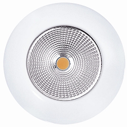 Downlight 5068 ECO FLAT rotondo, dimmerabile IP44, Bianco opaco dimmerabile