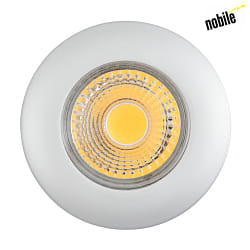 Downlight A 5068 T FLAT rigide IP44, chrom mat gradable