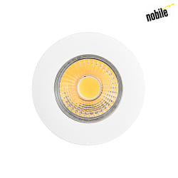 Downlight A 5068 T FLAT rigide IP44, blanche gradable