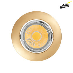 downlight A 5068 T FLAT IP40, chrome, gold dimmable