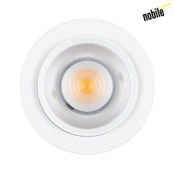 spot 9W DS round IP20, white matt dimmable
