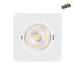 LED Downlight 5068Q ECO FLAT BIO, eckig, 38, 7,5W, 2700K, IP40, wei matt