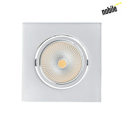 LED Downlight 5068Q ECO FLAT BIO, eckig, 38, 7,5W, 2700K, IP40, chrom