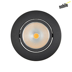 downlight 5068 ECO FLAT TUN round IP40, black matt 