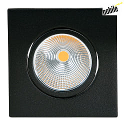 Downlight 5068Q ECO FLAT TUN angolare IP40, nero opaco 