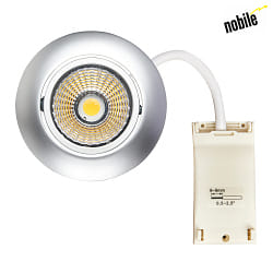 LED Downlight 5068 ECO DOB, rund, 38, 8W, 4000K, IP40, dimmbar, chrom matt