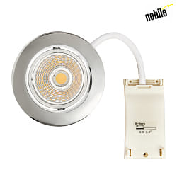 Downlight 5068 ECO DOB rond IP40, chrome gradable