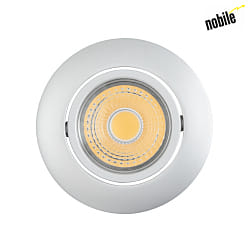 Downlight A 5068 T FLAT BIO dimmerabile IP40, Cromo opaco, chiaro dimmerabile