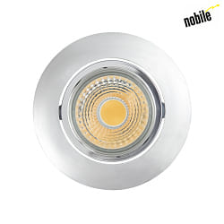 Downlight A 5068 T FLAT BIO dimmerabile IP40, Cromo, chiaro dimmerabile