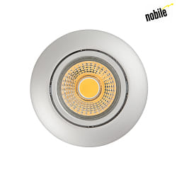 downlight A 5068 BIO swivelling LED IP40, chrome matt, powder coated dimmable