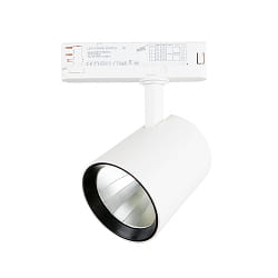 3-phase spot TRACK SPOT SCCT 38 MP CCT Switch, multipower, conical IP20, white matt 