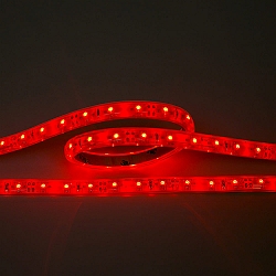 Outdoor LED Strip Flexible LED SMD 3528, IP67, 12V, 4.8W/m, RED, 500cm