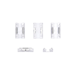 Connettore Set di 5, trasparente