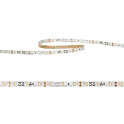 Bande lumineuse LED SMD 2835 dimmable IP20, blanc mat gradable