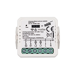 MATTER-WIFI - FLUSH MOUNTING - NON-DIM commutable