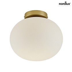 Luminaire de plafond ALTON E27 IP20, mat, laiton gradable