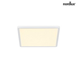 Plafoniera OJA SQUARE 29 SCENE SELECT angolare, CCT Switch, regolabile IP20, bianco opaco dimmerabile