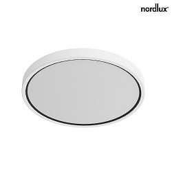 LED Ceiling luminaire NOXY Bathroom luminaire, 15W, 3000-4000K, 1650lm, IP44, white