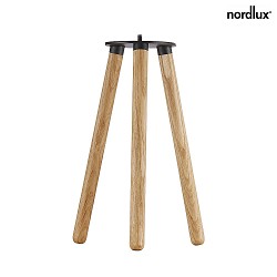 Luminaire stand KETTLE TRIPOD 31, wood