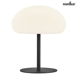 battery table lamp SPONGE dimmable IP65, white matt dimmable