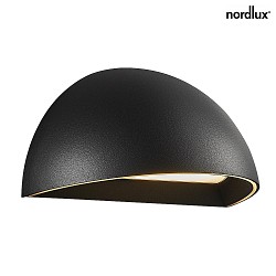 Luminaire mural d'extrieur ARCUS SMART IP54, blanc opale, noir mat gradable