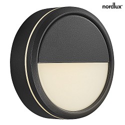 LED Auenwandleuchte AVA SMART LIGHT, IP54, 9.5W 2700K 600lm 160, Bluetooth steuerbar, dimmbar, schwarz / Abdeckung mat