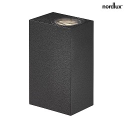 Luminaire mural d'extrieur ASBOL KUBI LED IP44, dgager, noir mat 