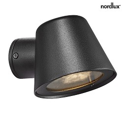 Luminaire mural d'extrieur ALERIA GU10 IP44, noir mat 