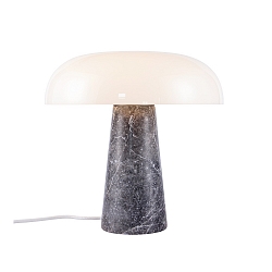Lampada da tavolo GLOSSY E27 IP20, Grigio 