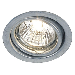 Recessed luminaire TIP, GU10, IP23, galvanized