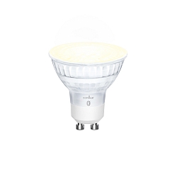 LED Smart Reflector lamp, GU10, 4W, 2200-6500K, 10-345lm, glass clear