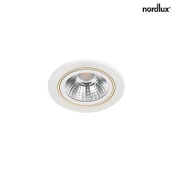 Downlight ALEC rond IP20/44, blanche 