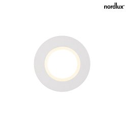 Downlight SIEGE IP65, scintillant, blanche 