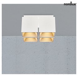 ceiling luminaire ETHAN 4 flames GU10 IP20, white matt 