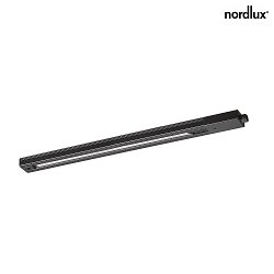 1- Rail lectrique monophas LINK SYSTEM, 180cm noir mat