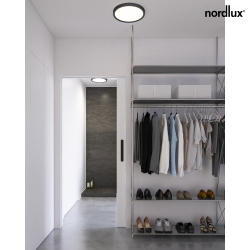 Luminaire de plafond LIVA SMART RGB IP54, noir  