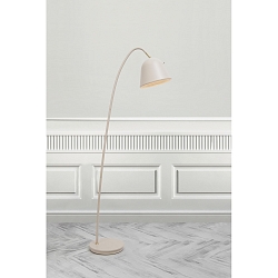 Floor lamp FLEUR, E27, beige